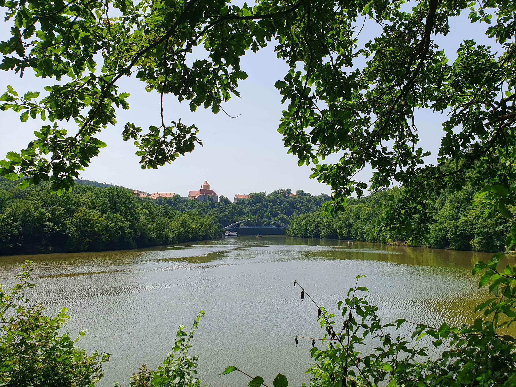 Boat ride on the river